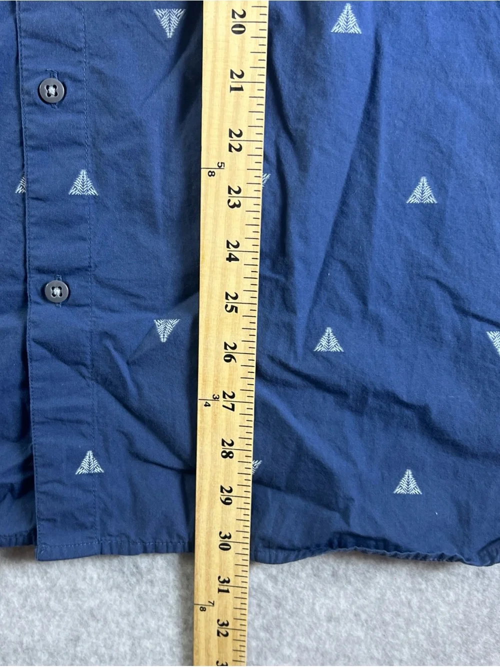 The North Face Men's Short-Sleeve Navy Button-Up Shirt men’s 2xl